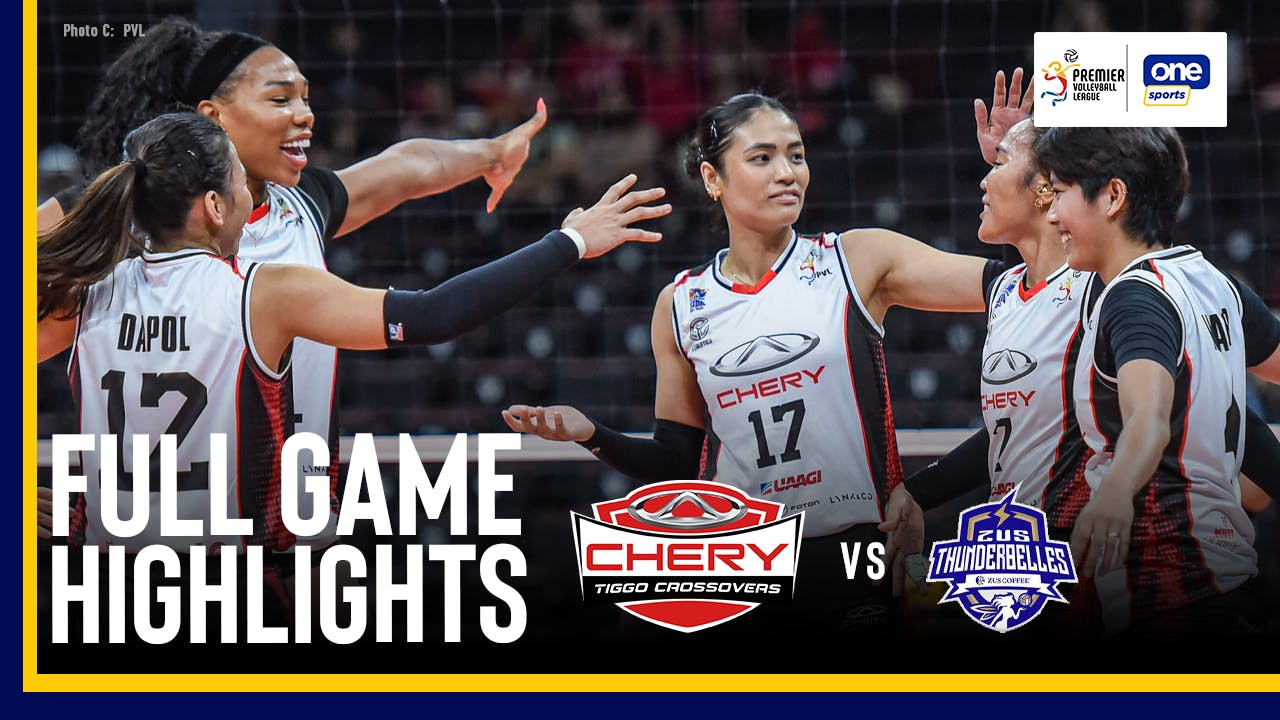 PVL Game Highlights: Chery Tiggo sweeps ZUS Coffee for quarterfinals berth